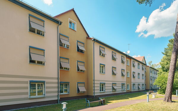 Außenansicht von einem Seniorenheim