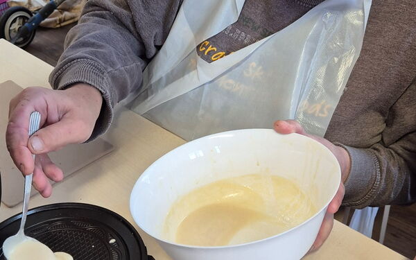 Wenn die Fastnachtzeit (Januar/ Februar) beginnt, fangen wir an traditionell Klemmkuchen zu backen