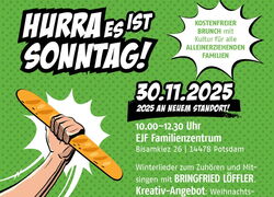Hurra es ist Sonntag