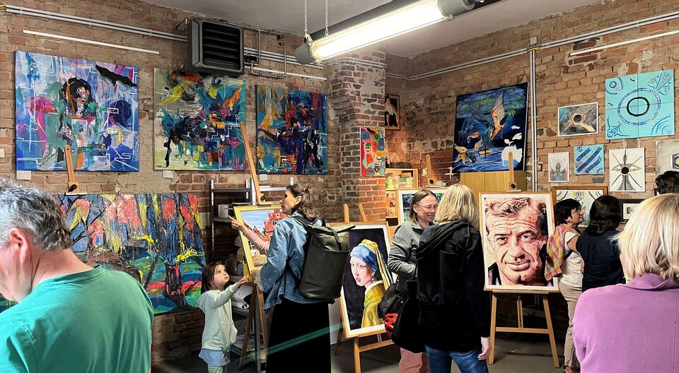 Ein Jahr Kunst im AWO Haus "Alte Druckerei"