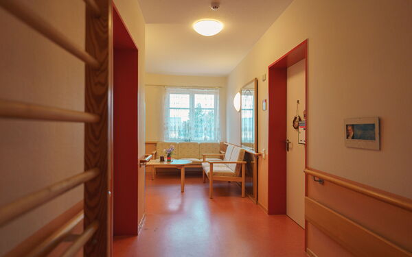 Hier sehen sie einen Flur im Seniorenzentrum Wiesengrund
