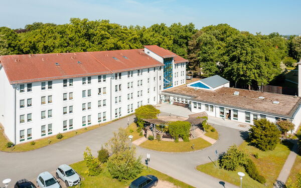 Außenansicht des Seniorenzentrums An der Dosse