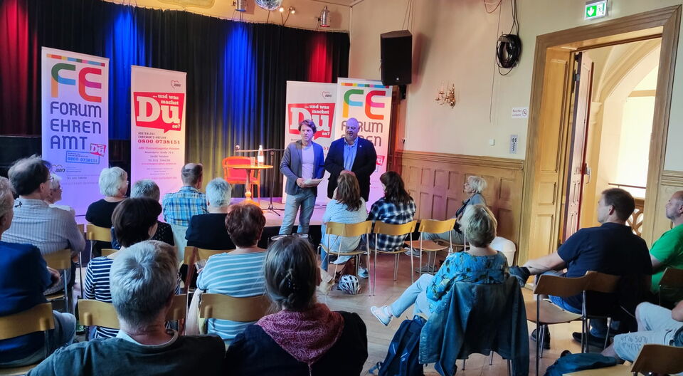 Steffen Schroeder im AWO Kulturhaus Babelsberg