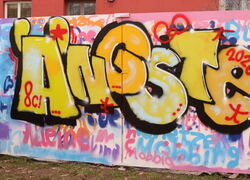 Wünsche und Ängste in Sprayfarbe