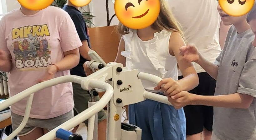 Projekttag einer Schulklasse aus Kloster Lehnin
