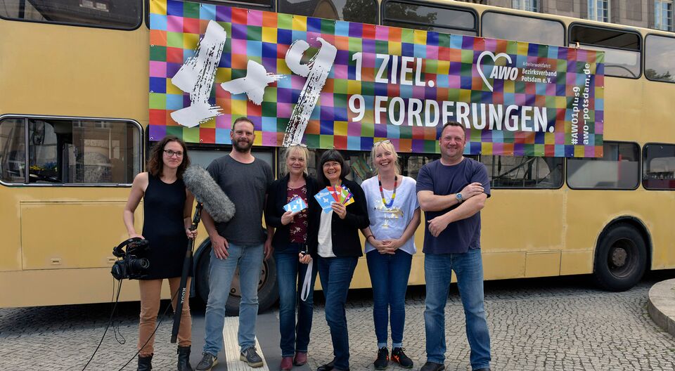 AWO1plus9 - Abschlusstour zur Kommunalwahl