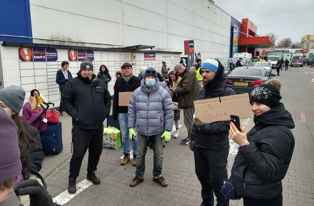 Eine Gruppe von Menschen