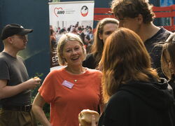 Grillfest im Erzählcafé