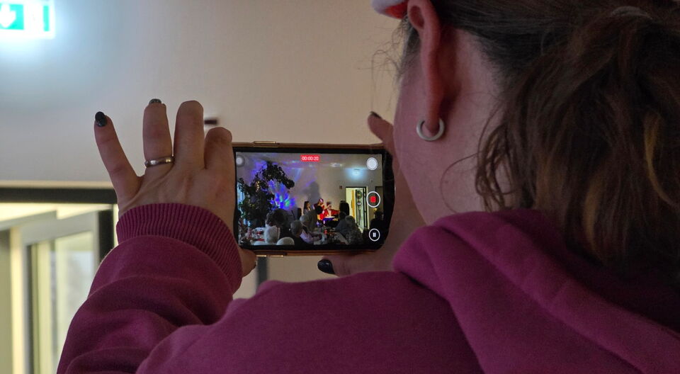 Bürgermeister zu Gast beim Festtagsschmaus