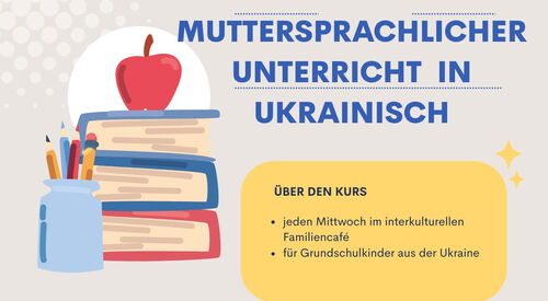 grafisch ansprechender Info-Flyer mit allen wichtigen Informationen