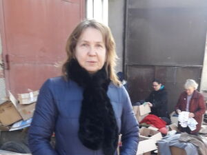Foto einer Frau