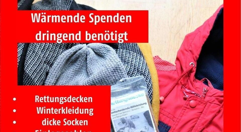 Spendenaufruf für Geflüchtete an polnischer Grenze zu Belarus