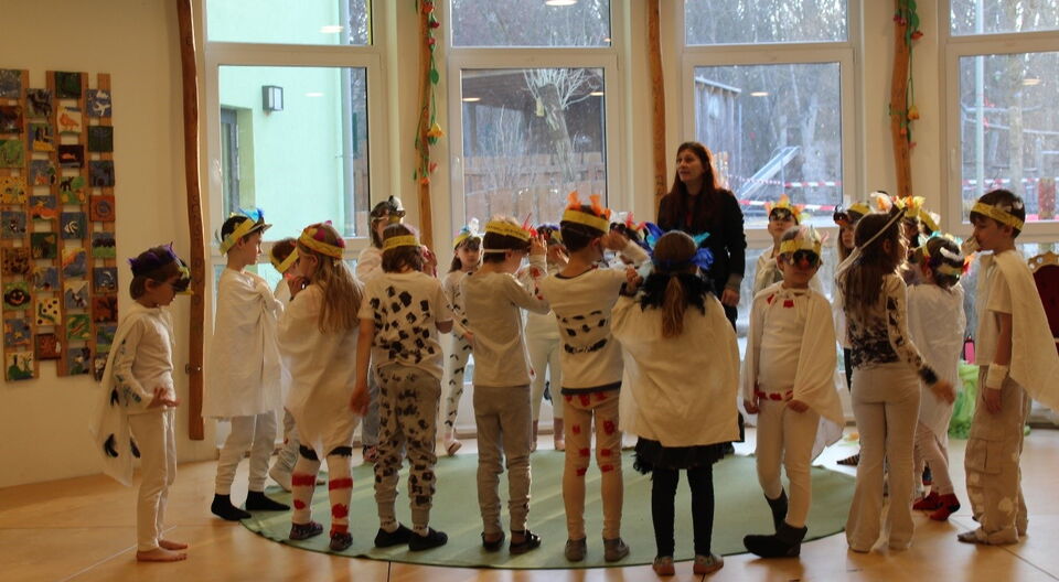 Theateraufführung der Drachenreiter