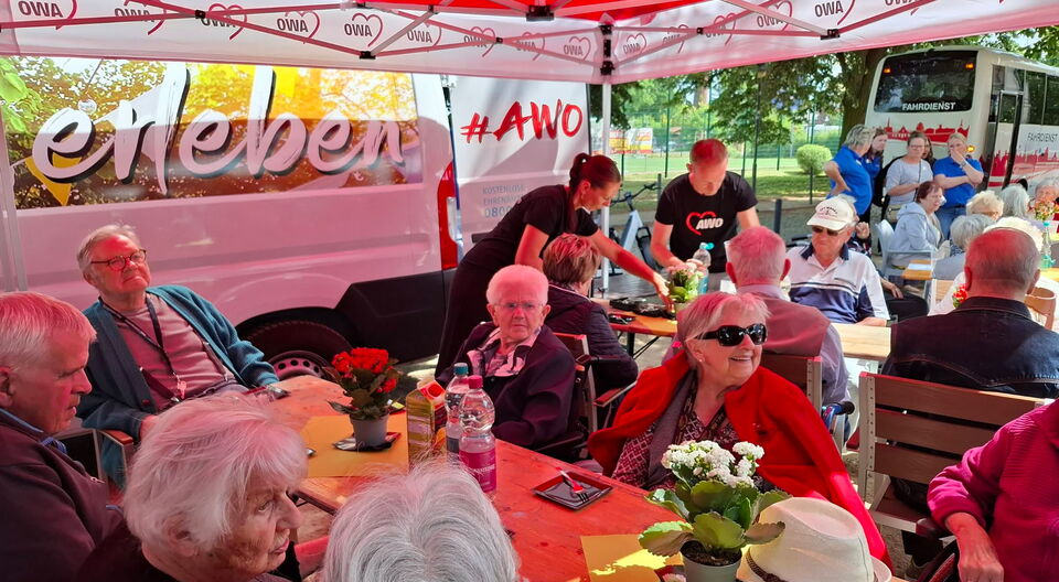 Besuch beim Seniorentag der Blütenstadt Werder (Havel)