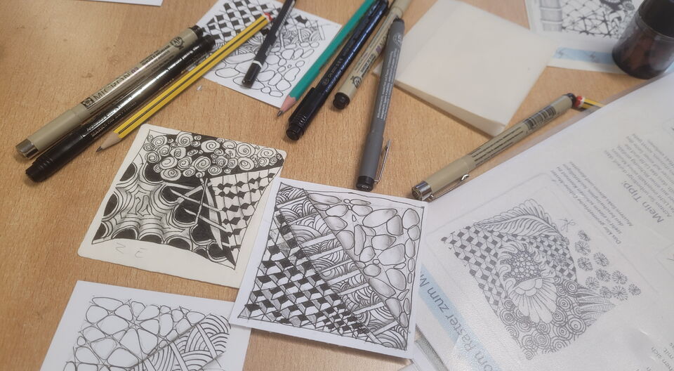 Zentangle ® Workshop für Kinder: Kreativität und Entspannung