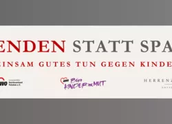 Spenden statt Sparen