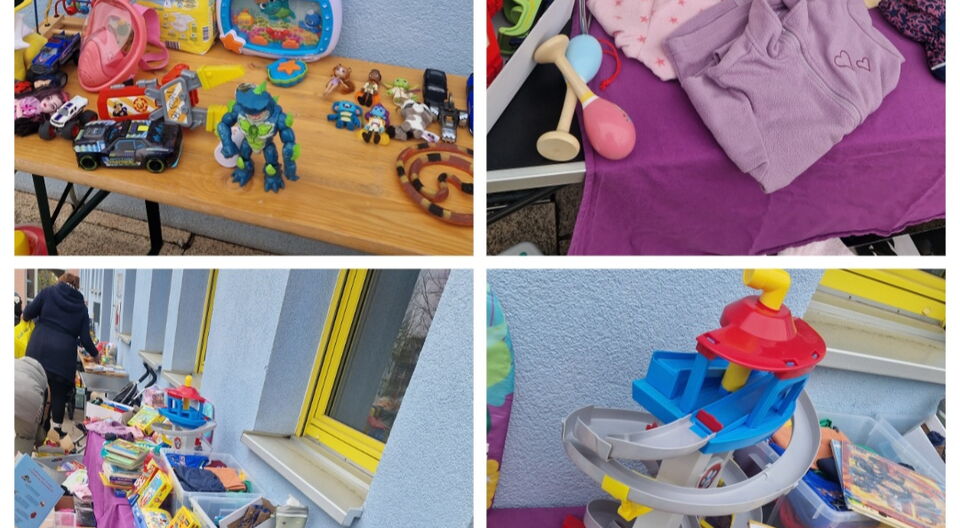 Flohmarkt in der Kita