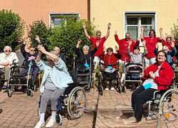 Von WäscheHelden und BallProfis Das Sportfest im „Wiesengrund“