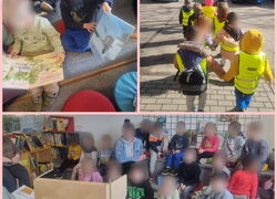 Besuch in der Bibliothek Waldstadt