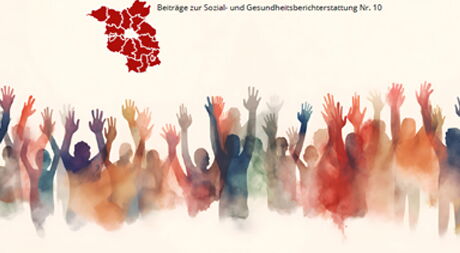 Deckblatt vom Kinder- und Jungendgesundheitsbericht - Wie geht es der jungen Generation?