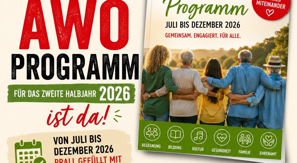 AWO Programm Juli bis Dezember 2026 - es ist soweit - endlich da ! ! !