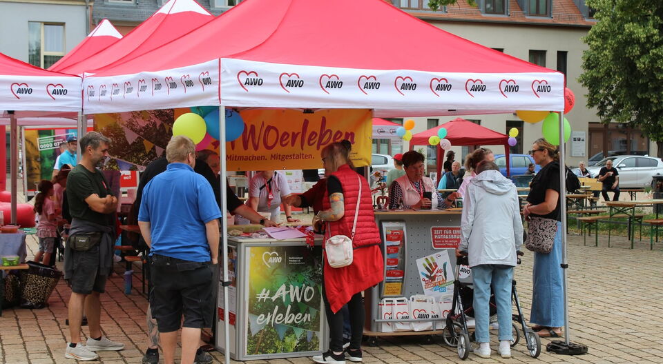 Wetterfestes Miteinander beim AWO-Familienfest in Werder