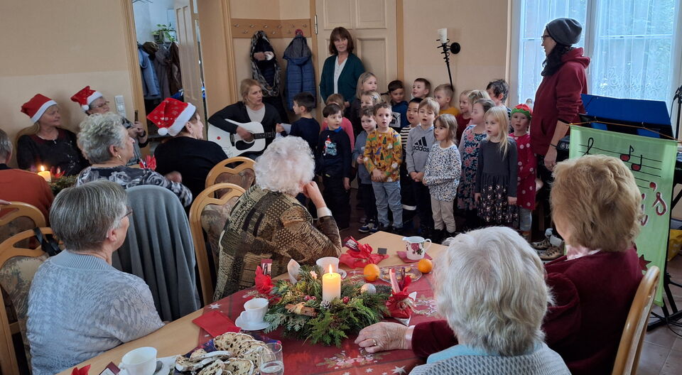 Besuch von der AWO Kita „Biene Maja“