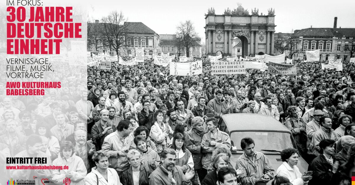 Im Fokus: 30 Jahre Deutsche Einheit | AWO Bezirksverband Potsdam E.V.