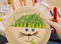 Osterbasteln in der Kreativrunde