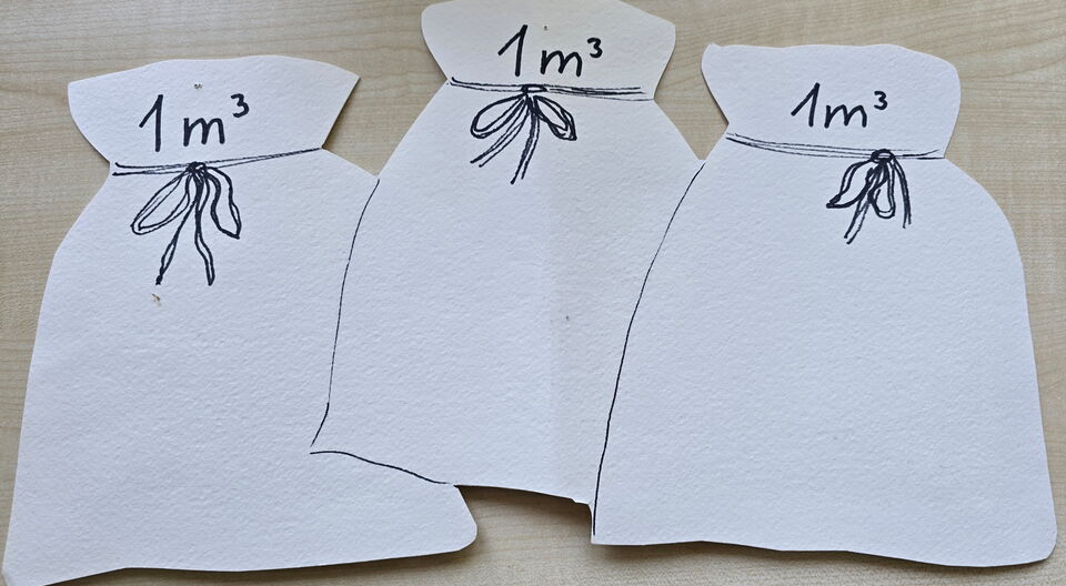 Drei Sack voll Sand?!