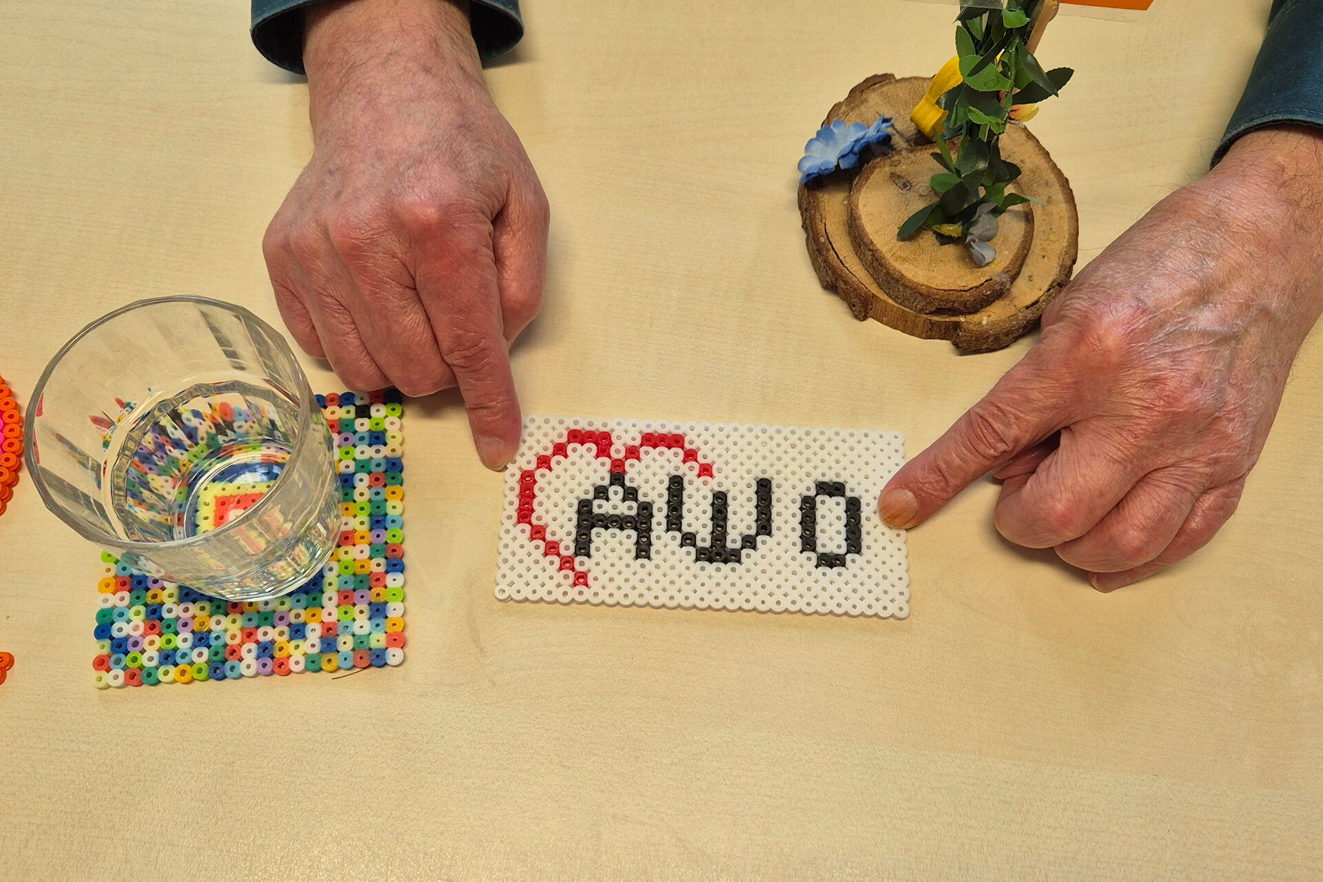 Kreatives Gestalten mit Bügelperlen
