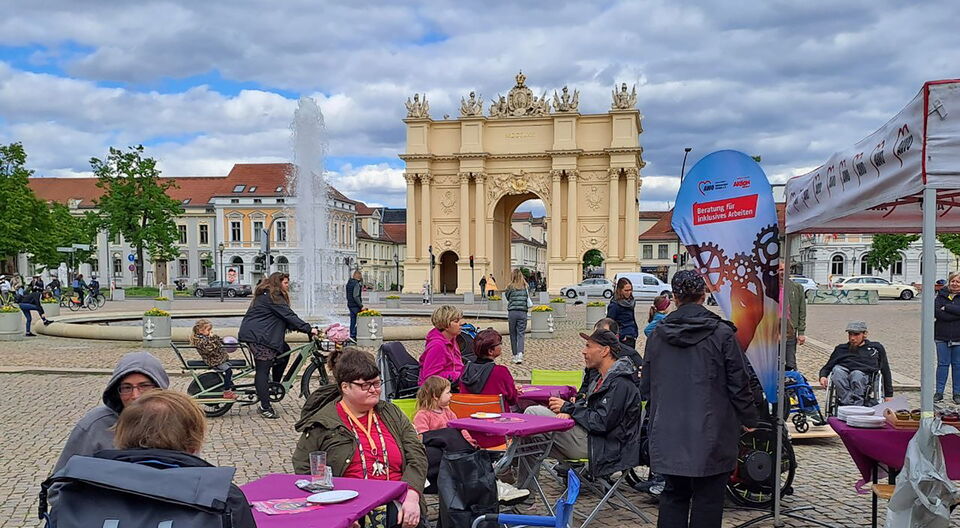 70 Meter Kuchen für die Inklusion