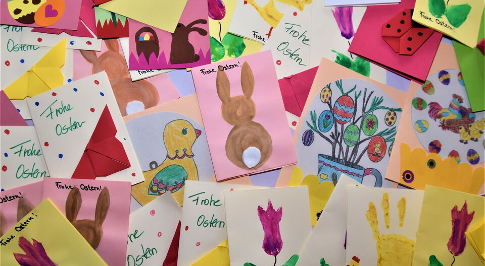 Ostergruß für alle Mitarbeiter*innen vom Vorstand