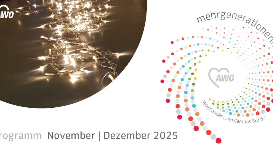 Das Monatsprogramm für November | Dezember ist online unter Downloads