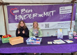 AWO Büro Kinder40ar41Mut beim Stadtteilfest im Schlaatz