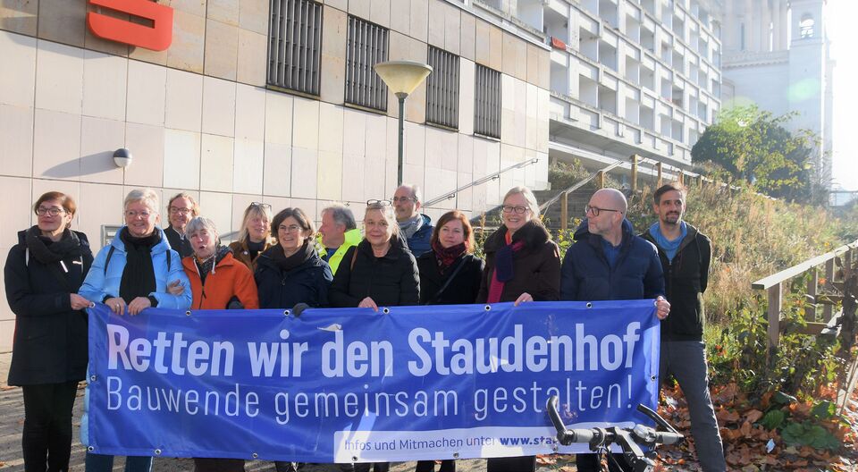 Staudenhof-Abriss verhindern