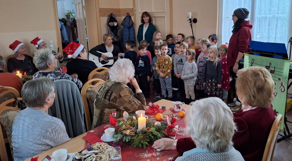 Besuch von der AWO Kita „Biene Maja“