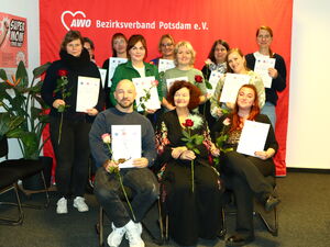 Teilnehmende des Zertifikatskurses Messiefachkraft nach Veronika Schröter®