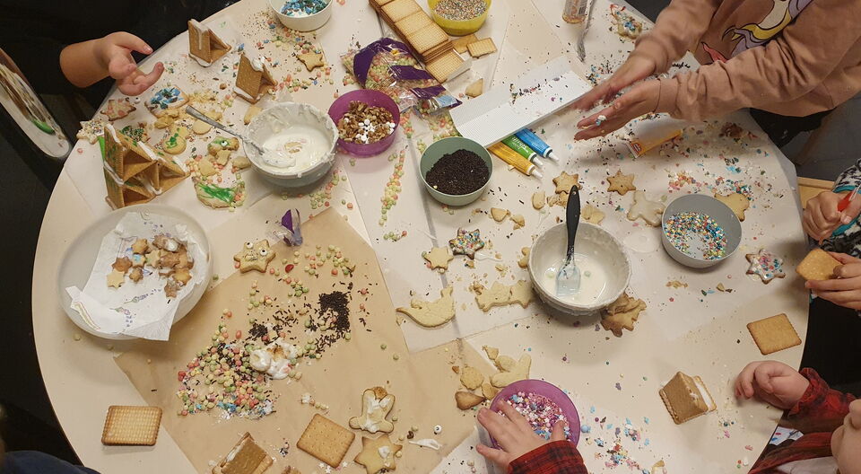 In der EKiZ-WeihnachtsKLECKEREI…