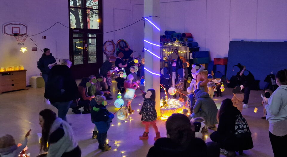 Süßes Chaos - Laternenumzug im EKiZ