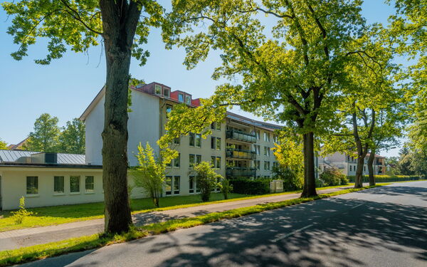 Außenansicht des Seniorenzentrums An der Dosse