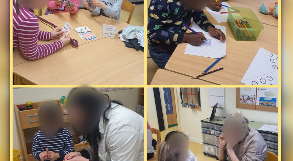 Spielenachmittag mit Kindern, Eltern, Großeltern und Erziehern