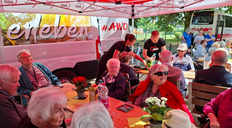 Besuch beim Seniorentag der Blütenstadt Werder (Havel)