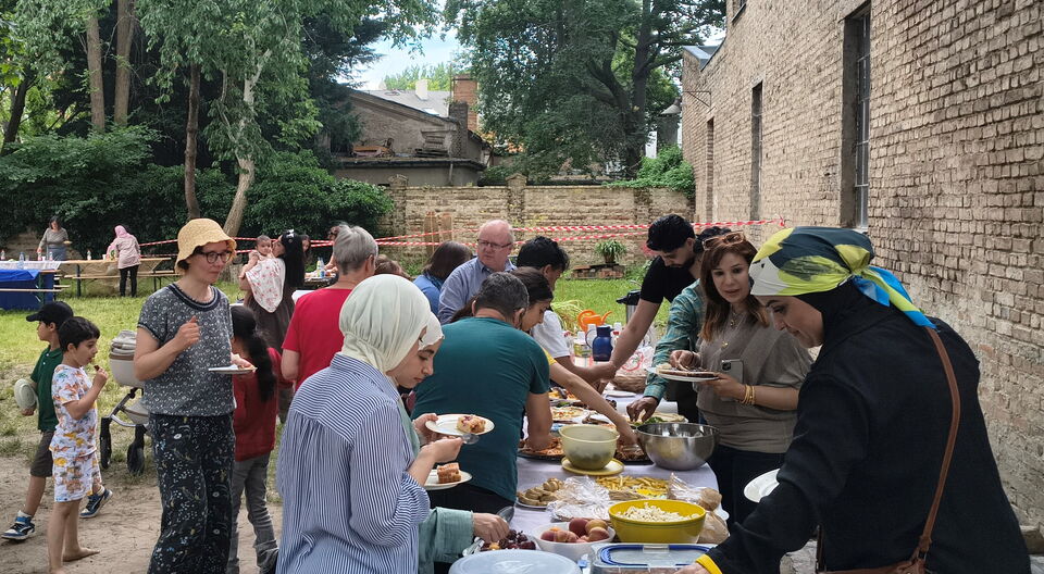 Opferfest in der AWO Haus" Alte Druckerei"