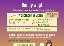 Handy weg brWorkshop für Eltern