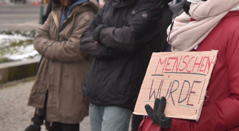 Das Recht auf Schutz ist ein Menschenrecht