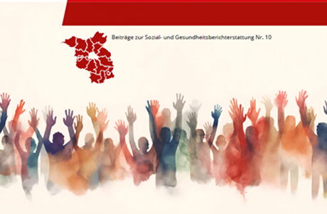 Deckblatt vom Kinder- und Jungendgesundheitsbericht - Wie geht es der jungen Generation?