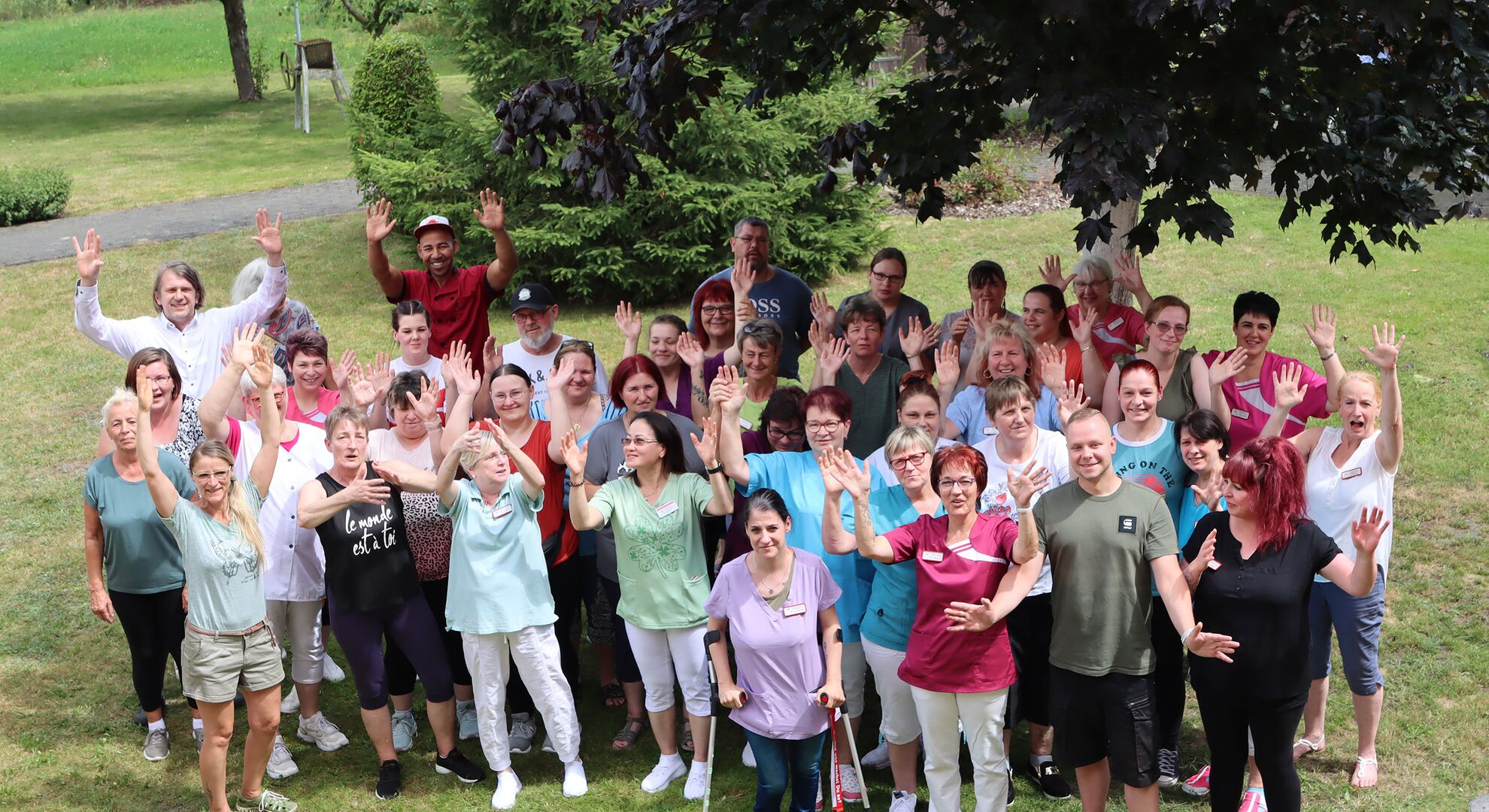 Teamfoto der Einrichtung AWO Seniorenzentrum "Havelland"