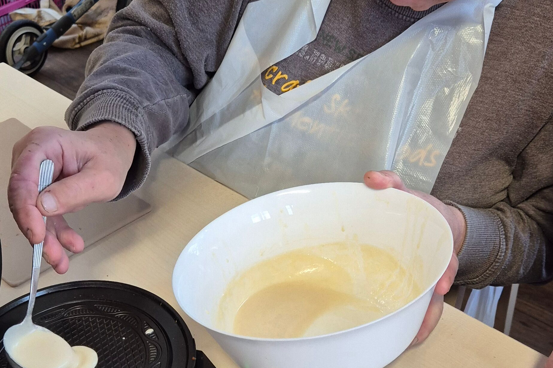 Wenn die Fastnachtzeit (Januar/ Februar) beginnt, fangen wir an traditionell Klemmkuchen zu backen