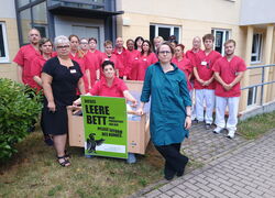 Aktionstag 34Leeres Pflegebett34